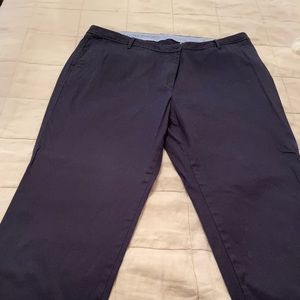 Navy Blue Talbots Relaxed Chinos in excellent condition. Size 18 W